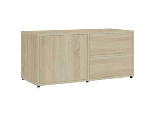 Meuble tv coloris marron 80 cm <strong></strong>  <strong></strong>