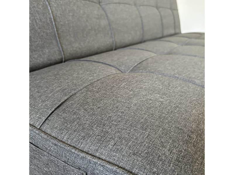 Banquette clic clac 3 places gris - siljan Siljan01 - Conforama E