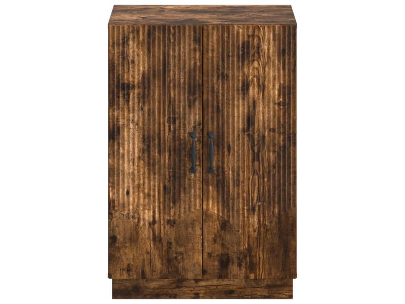  Meuble à chaussures, armoire à chaussures hoorn 59,5x39,5x87 cm chêne fumé  - Conforama D