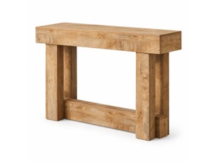 Console 0 tiroir(s)  coloris marron DESVIAE  - longueur 160 cm - 160 cm