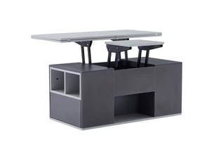 Table basse rectangulaire coloris bicolore <strong>HAUSS SPOLE</strong> <strong></strong> - 51 cmx100 cm