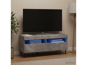 Meuble tv coloris gris 1 cm <strong></strong> <strong></strong>