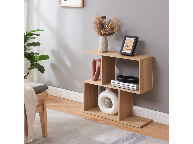 Table d'appoint koxjö 57 x 60 x 20 cm effet chêne [en.casa] Koxjö - Conforama D