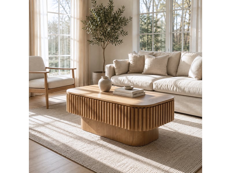 Lit mezzanine 90x200 cm blanc et bois naturel, avec bureau, tiroirs, escalier de rangement et étagère suspendue, lit fonctionnel gain de place - Conforama E