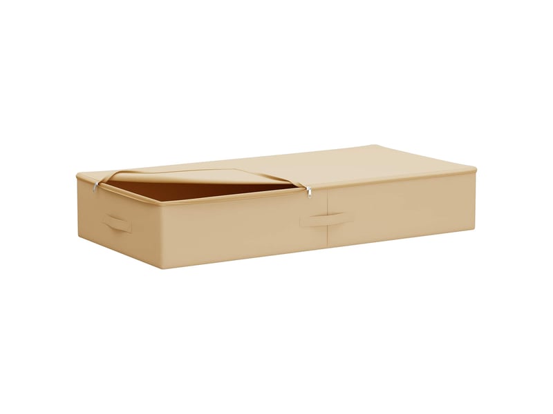  Boîte de rangement 6 pcs tissu intissé 100x50x18 cm 90 l shl69447  - Conforama C