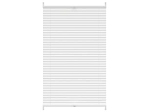 Store plissé, store de fenêtre 90x100 cm blanc cf46668