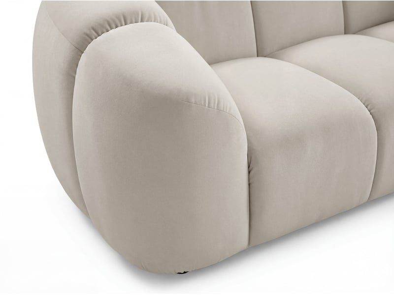  Selsey millma - canapé - 180 cm - velours gris Millma - Conforama E