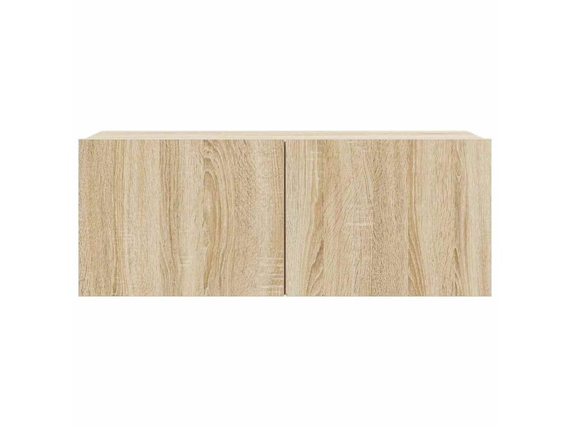  Ensemble de meubles tv 7 pcs chêne sonoma bois d'ingénierie shl32913  - Conforama E