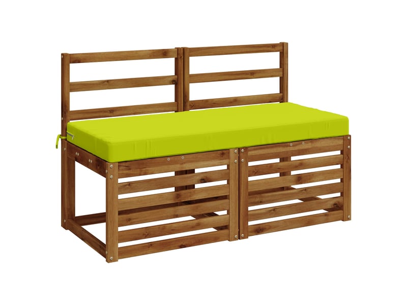 Coussin de banc, coussin d'assise, coussin de canapé soest 100 % polyester vert vif. 120 x 50 x 8 cm cf53749 - Conforama C