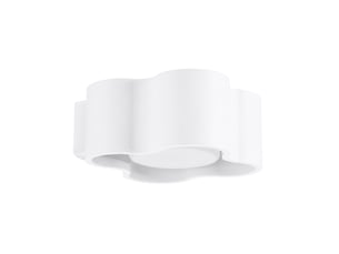 Applique ovio blanche gx53 aluminium moderne 6x12x14.5cm