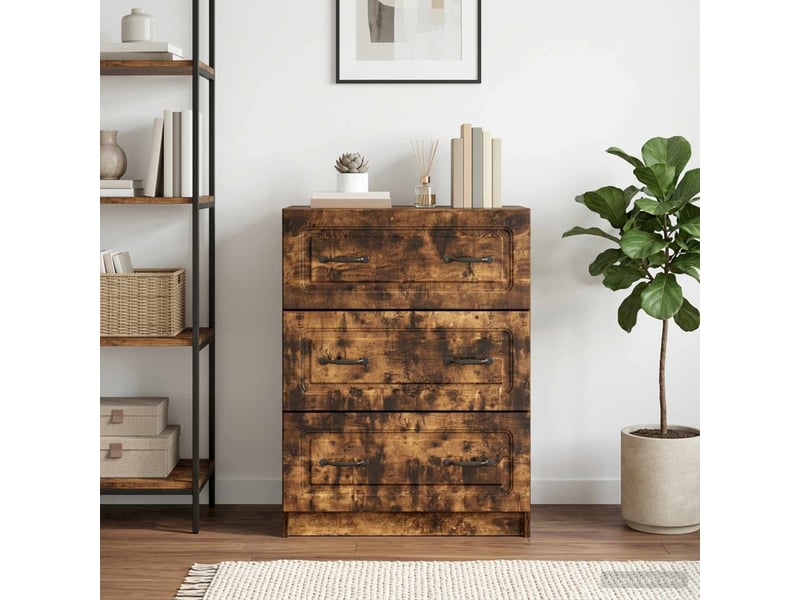  Armoire de rangement bureau, armoire à tiroirs 66 x 34,5 x 87 cm bois d'ingénierie shl4246  - Conforama D