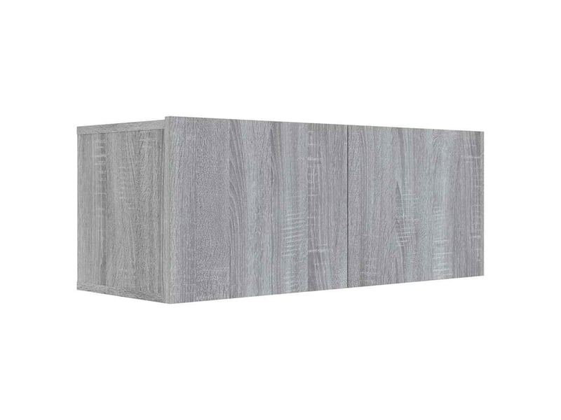  Ensemble de meubles tv 6 pcs sonoma gris bois d'ingénierie shl51819  - Conforama C