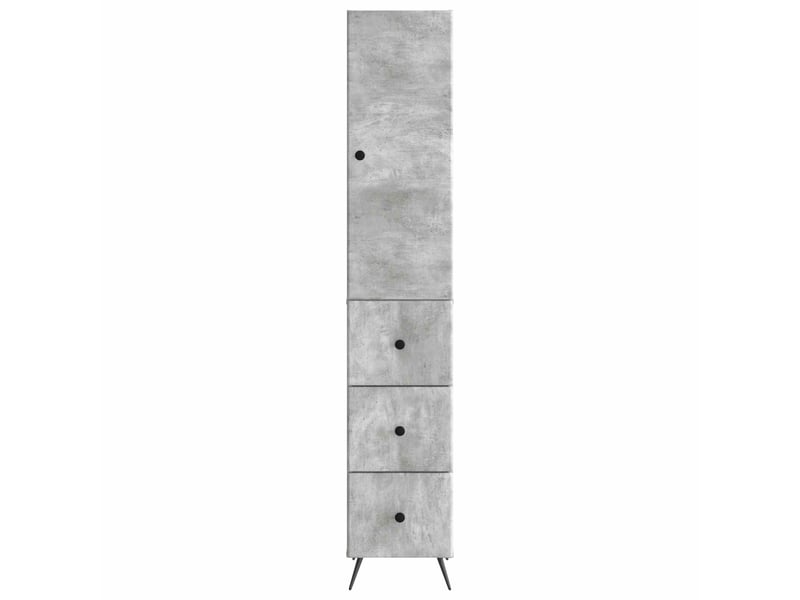  Ensemble de meubles 2 pcs, rangement de salon 34,5x34,5x90 cm bois d'ingénierie shl8169  - Conforama E
