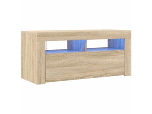 Meuble tv coloris marron 90 cm