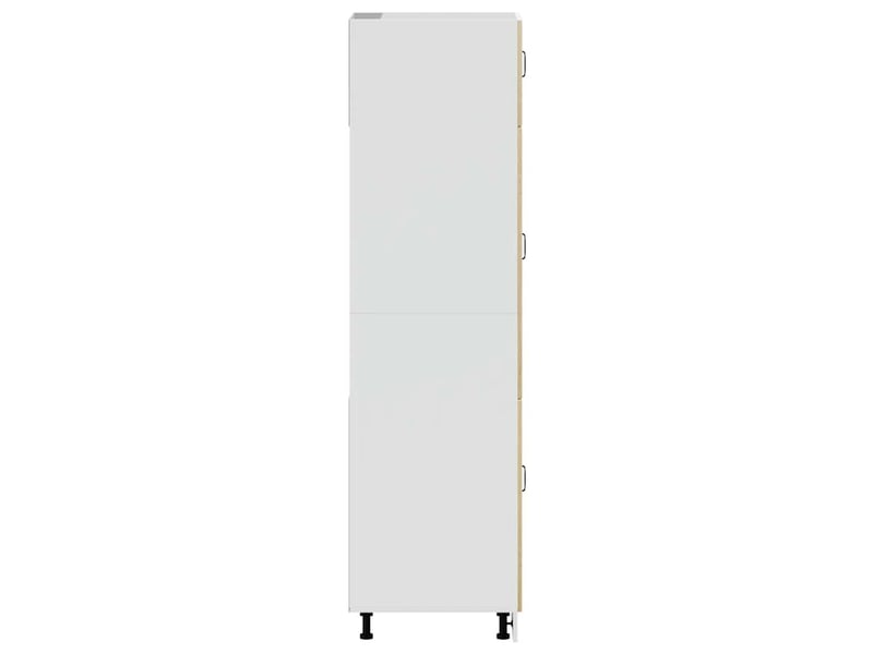  Meuble de rangement, armoire de cuisine lucca chêne sonoma bois d'ingénierie  - Conforama E