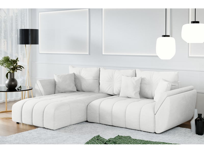  Canapé d angles convertible verciani canapé méridien blanc Verciani - Conforama B