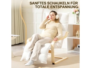 Fauteuil fixe <strong></strong> Coton / Polyester beige