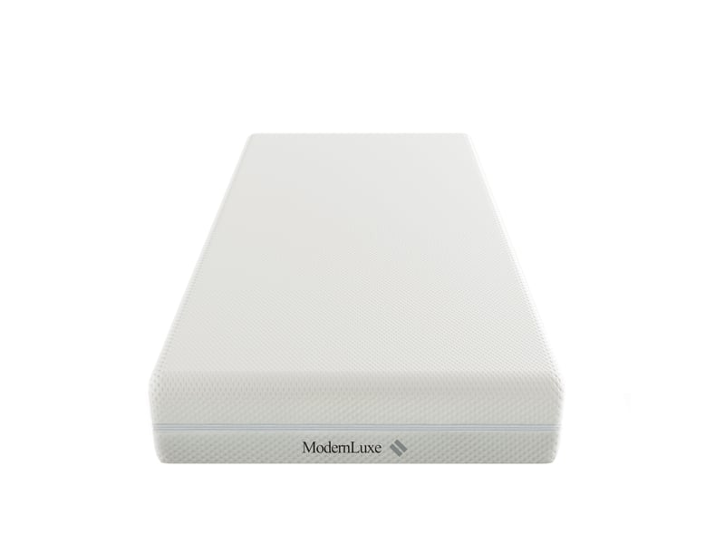  Matelas mousse froide modenvie 90 x 200 cm 20 cm 7 zones réversible h2 h3 blanc  - Conforama A