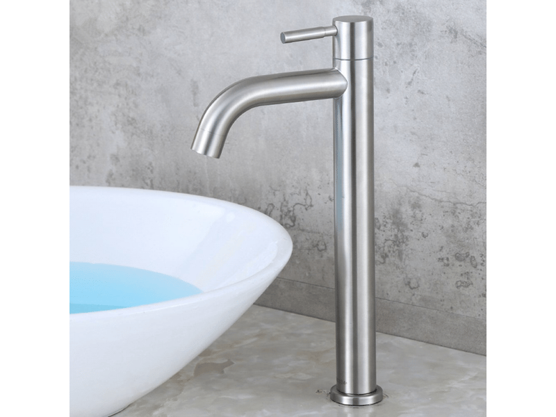  Levier u en acier inoxydable eau froide robinet de salle de bain lavabo robinet de lavabo  - Conforama B