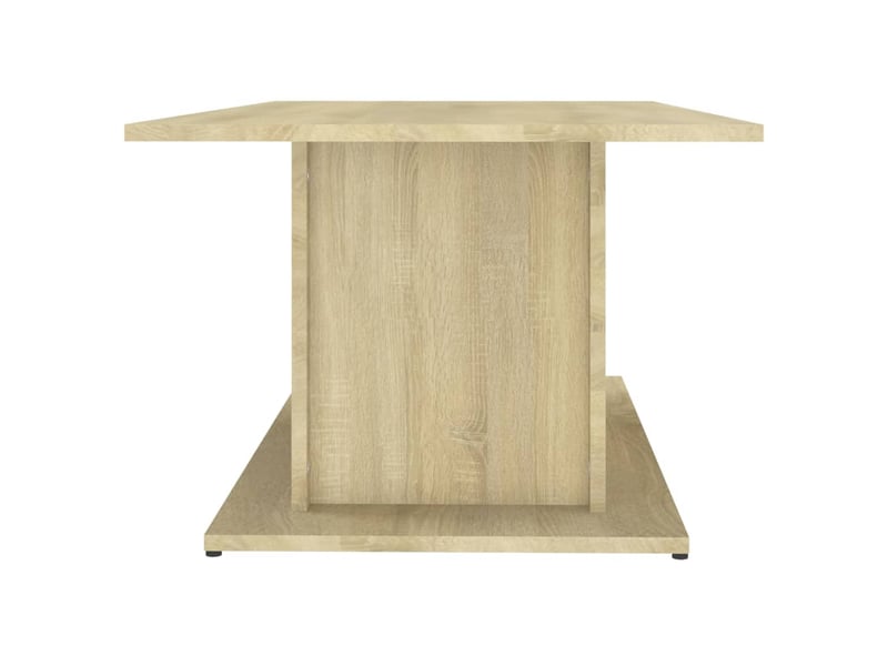  Table basse rectangulaire | table de salon chêne sonoma 102x55,5x40 cm bois d'ingénierie  - Conforama E