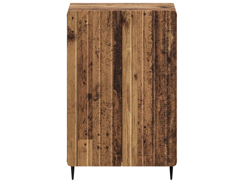  Meuble à chaussures, cabinet à chaussures zwolle 59,5x39,5x91,5 cm bois ancien  - Conforama D