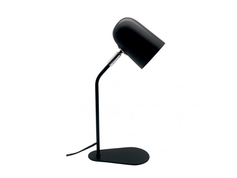  Lampe de bureau fabrilamp didac 1 x e14 noir 40 x 10 x 20 cm articulée orientable 161671009 - Conforama A