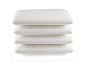 Oreiller à mémoire de forme perforé - mémoire de forme perforée, housse zippée lavable à 30 °c
