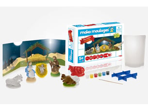 Mako moulage ma creche de noel 5 moules