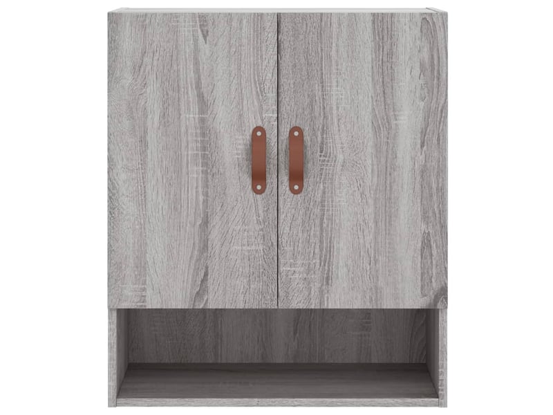  Armoire murale salon, meuble de rangement sonoma gris 60x31x70cm bois d'ingénierie shl1888  - Conforama E