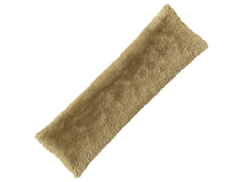  Lot de 2 coussins avec oreiller, coussins décoratifs heerlen gris clair fleece pv cf50453  - Conforama A