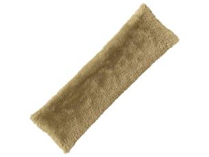 Lot de 2 coussins avec oreiller, coussins décoratifs heerlen gris clair fleece pv cf50453