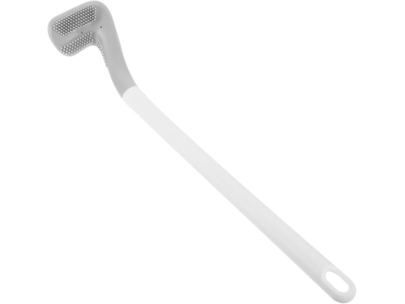  Brosse wc noire avec poignée antidérapante en tpr brosse de nettoyage pour cuvette de toilette outil efficace sans rayure pour salle de bain 15.35in BA-0000281-XSJ - Conforama A