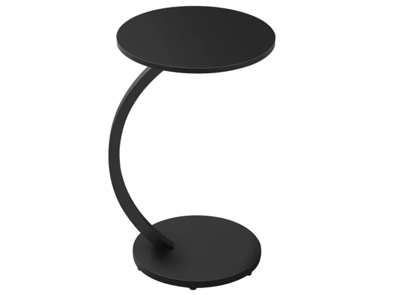  Table d’appoint c ronde pour ordinateur portable, chevet et porte-plantes  - Conforama A