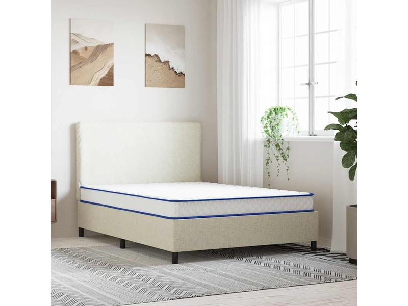  Matelas confort, matelas en mousse à mémoire de forme blanc 140x190x17 cm doux  - Conforama B