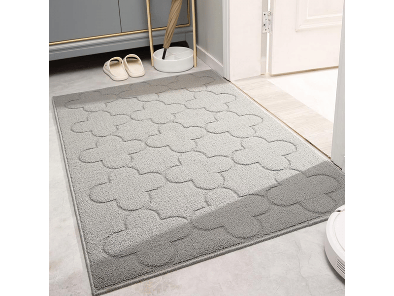  Tapis d'entrée intérieur 50x80 cm, antidérapant, lavable en machine, adapté pour porte, cuisine, chambre, et couloir  - Conforama B