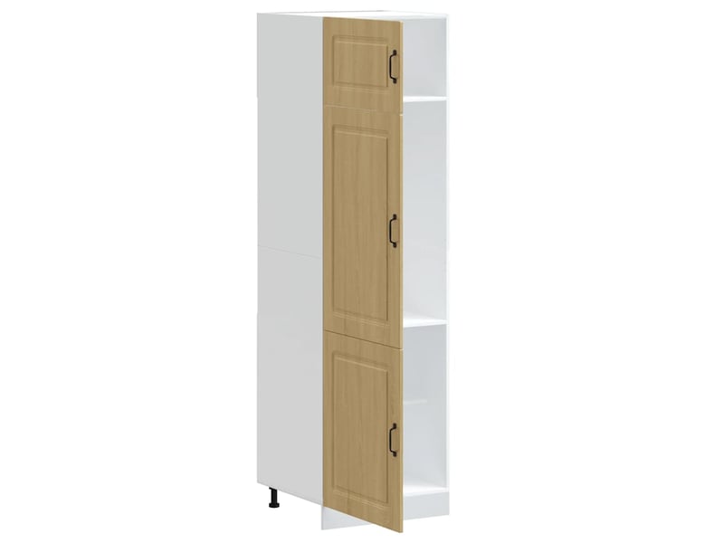  Meuble de rangement, armoire de cuisine kalmar chêne sonoma bois d'ingénierie shl9894  - Conforama D