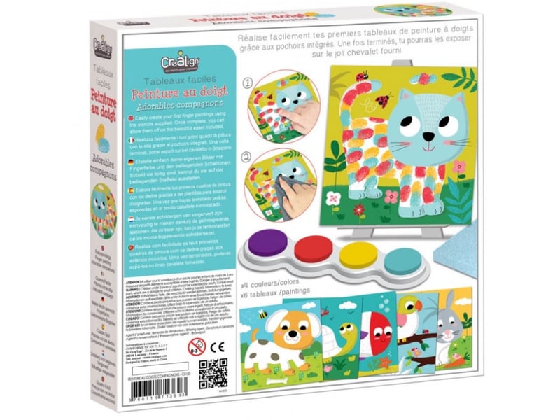  Peinture a doigt adorables compagnons CL160 - Conforama B
