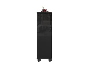 Buffet 1 porte(s)     - 24.2 cm coloris noir 
