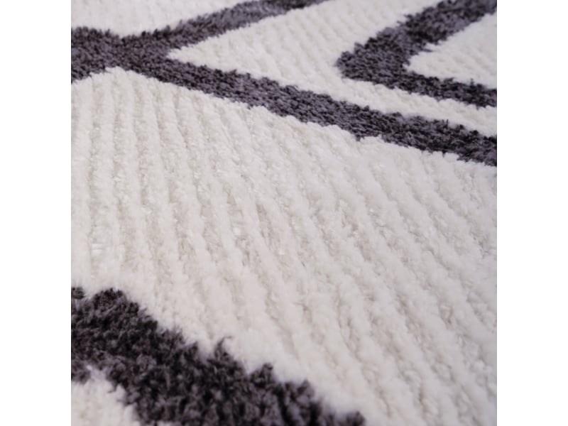 Ouarain - tapis berbère oran 120 x 170 cm Z-BERBER120170500IVORY - Conforama B