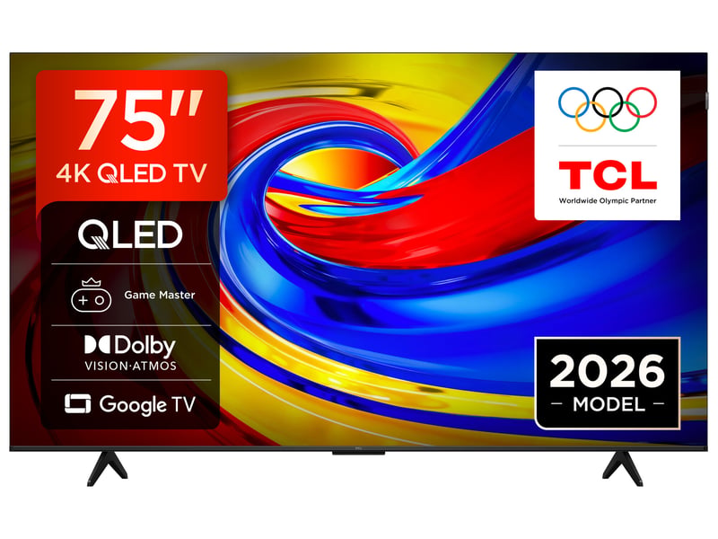  75p7l-tv 75 pouces 3840 x 2160 pixels, qled, smart tv, wifi, noir  - Conforama A