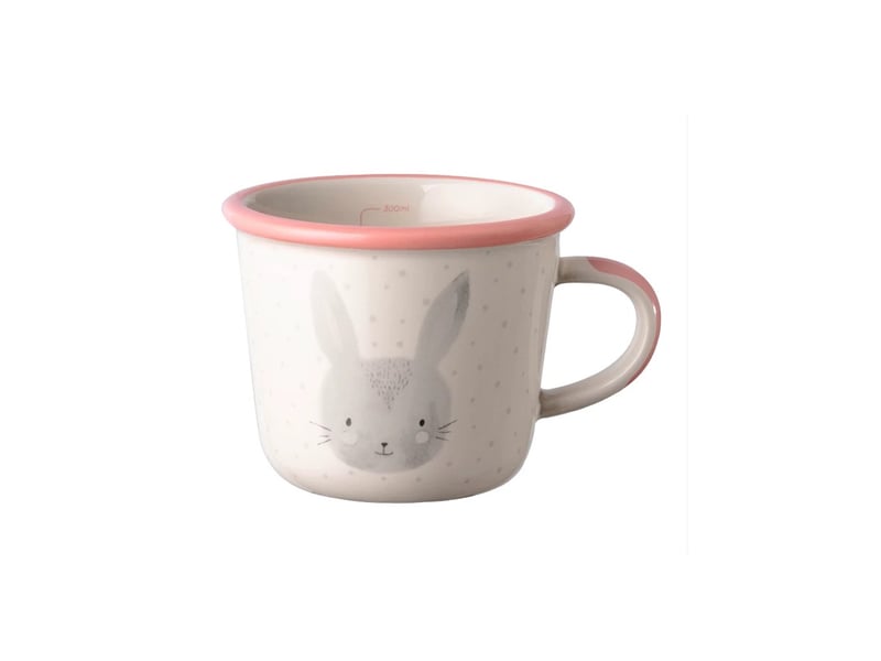  Mug en céramique, petite forêt, noir, 320 ml  - Conforama C