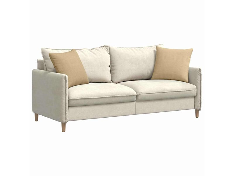  Lot de 2 coussins de canapé, coussins décoratifs vert gris 45 x 45 cm cf59201  - Conforama C