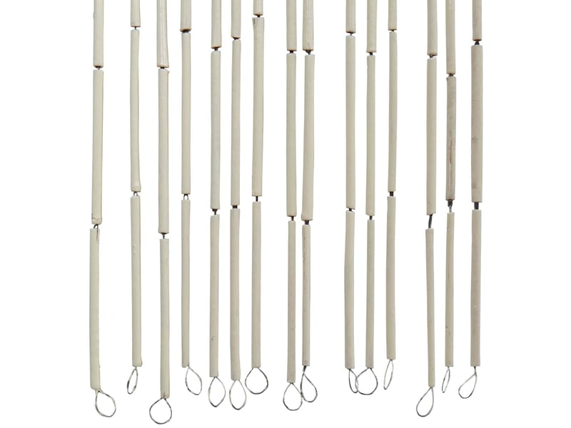  Rideau anti-insectes, moustiquaire imprimé bambou 100x200 cm cf43483  - Conforama E