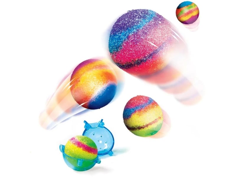  Coffret scientifique clementoni 50702 science  and  jeu - balles rebondissantes à paillettes 8005125507023 - Conforama B