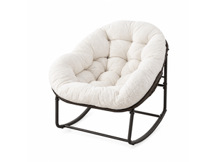 Fauteuil fixe MAISONORA Tissu blanc