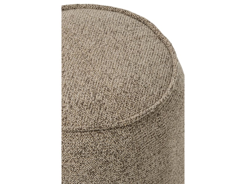  Pouf design uni margo 50cm marron  - Conforama B