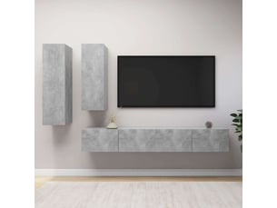 Meuble tv coloris gris 30.5 cm <strong></strong>  <strong></strong>