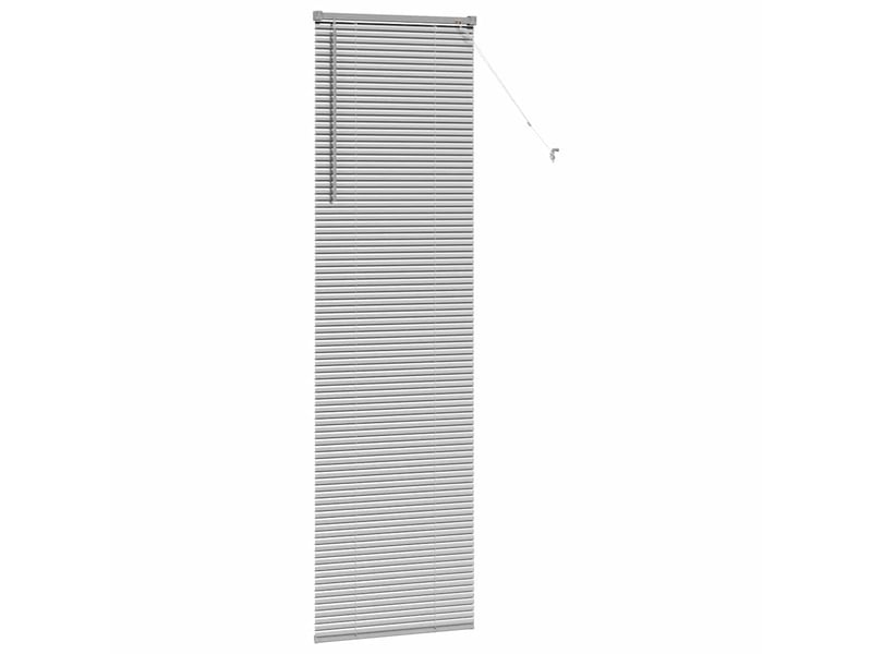  Store vénitien, store de fenêtre argenté 220 x 65 cm 25 mm aluminium cf47597  - Conforama E