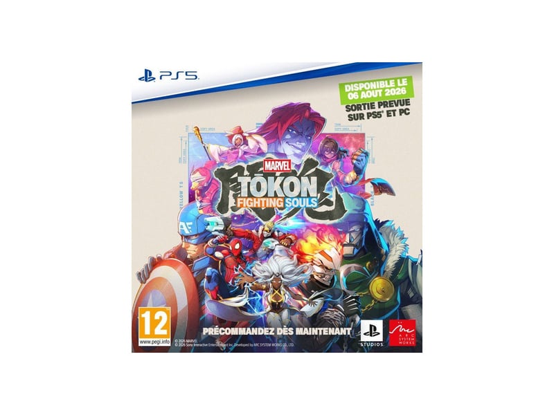  Jeu de combat marvel tokon fighting souls standard edition ps5 4 vs 4 anime MARVELTOKONPS5 - Conforama C