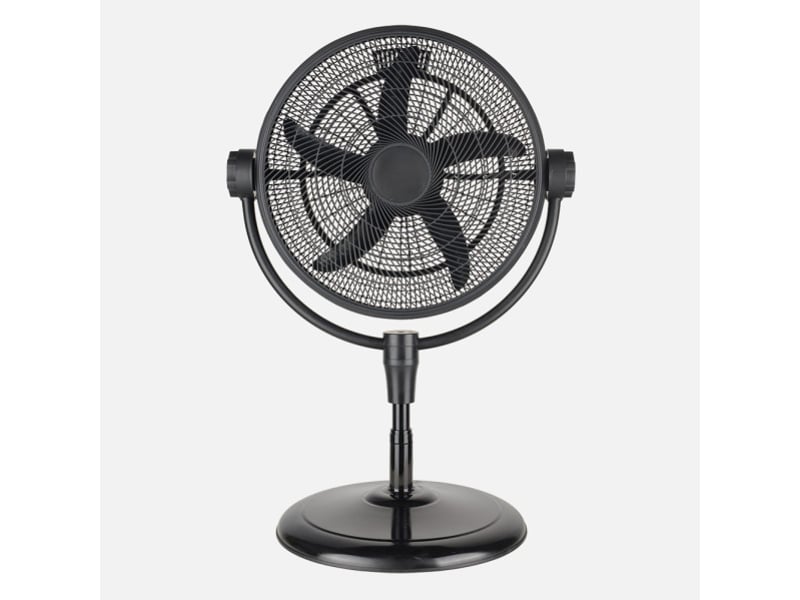  Ventilateur sur pied fabrilamp aifos 90 w 3 vitesses noir 257141009 - Conforama C
